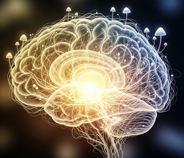 Psilocybin and brain